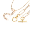 Pendant & Chain Necklaces Sets X-NJEW-JN02759-4