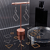 Geometric Charm Drop Earring DIY Making Kit DIY-UN0003-01-2
