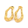 Twist 304 Stainless Steel Ear Studs EJEW-L290-002G-1