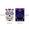 Heat Tranfer Luminous Printing Body Art Face Tattoo Sticker PW-WG23340-02-1