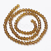 Glass Beads Strands EGLA-A034-T1mm-D02-2