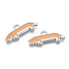 Rack Plating Alloy Enamel Pendants LS-PALLOY-T075-156-2