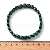 Natural Malachite Stretch Bracelets BJEW-F327-04-5