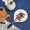 Ceramic Spoon Holders AJEW-WH0083-38C-4