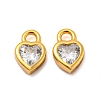 Real 18K Gold Plated 925 Sterling Silver Charms STER-K176-03A-G-1