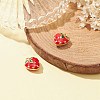 2Pcs Brass Enamel Charms KK-YW0001-70-5