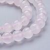 Natural Pink Calcite Beads Strands G-F687-01A-3