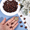 100Pcs Opaque Acrylic Beads OACR-PA0001-53-3