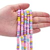 Handmade Polymer Clay Beads Strands CLAY-N008-008M-6