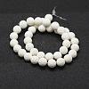Unwaxed Natural Lava Rock Beads Strands G-J367-01-8mm-2