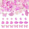 100G Opaque Acrylic Beads OACR-TA0002-93D-1