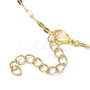 Alloy Cross Pendant Necklaces for Women NJEW-JN04799-5