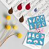 Acrylic Earring Handwork Template DIY-WH0359-064-6