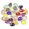 Natural & Synthetic Mixed Gemstone Faceted Pendants G-M431-06G-1