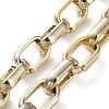 Personalized CCB Plastic Cable Chain Necklaces NJEW-JN02882-4