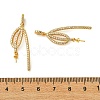 SHEGRACE Brass Micro Pave Cubic Zirconia Peg Bails Pin Pendants XGRQ5F599-815G-3