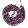 Crackle Glass Beads Strands GLAA-N009-6mm-09-2