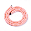 Handmade Polymer Clay Beads CLAY-R067-4.0mm-18-2
