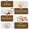 5Pcs 5 Styles Wood Embroidery Hoop DIY-CP0012-43C-5