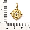 304 Stainless Steel Rhinestone Pendants STAS-M109-08G-3