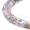 Electroplate Glass Beads Strands EGLA-D030-08A-3