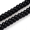 Opaque Solid Color Glass Beads Strands GLAA-ZX008-4mm-18F-1