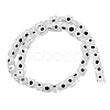 Handmade Evil Eye Lampwork Beads Strands LAMP-G166-03B-2