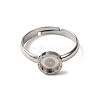 304 Stainless Steel Adjustable Ring Components X-STAS-B098-02B-P-2