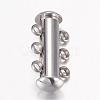 Tarnish Resistant 304 Stainless Steel Slide Lock Clasps STAS-G071-50P-2