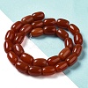Natural Carnelian Column Beads Strands G-P063-67-8