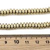 Electroplated Synthetic Non-magnetic Hematite Beads Strands G-H327-G01-02C-4