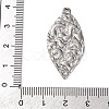 304 Stainless Steel Pendants STAS-L280-10AS-01-3