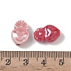 Glazed Porcelain Beads PORC-B005-04-3