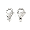 Brass Lobster Claw Clasps KK-P302-17P-1