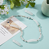 5Pcs Natural Quartz Crystal Connector Charms G-BC0001-56D-4