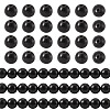 1 Strand Natural Shungite Beads Strands G-TA0003-34C-1