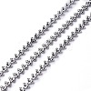 Tarnish Resistant 304 Stainless Steel Cobs Chains CHS-H019-02P-1