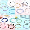 DIY Bohemian Stacked Beads Bracelet Making Findings Kits DIY-YW0011-38-4