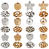 1200Pcs 6 Styles CCB Plastic Beads CCB-PA0001-10-1