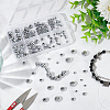 ARRICRAFT 130Pcs 4 Styles Electroplated Non-magnetic Synthetic Hematite Beads Strands G-AR0005-91-4