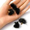 Faux Mink Fur Tassel Pendant Decorations FIND-YW0002-24A-3