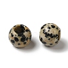 Natural Dalmatian Jasper European Beads G-N342-03J-2