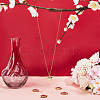 6Pcs Brass Locket Pendants KK-BBC0015-52-4