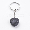 Natural Lava Rock Keychain KEYC-F019-02L-2