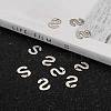 Tarnish Resistant 304 Stainless Steel Letter Charms STAS-O072-S-4