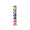 Handmade Loom Pattern MIYUKI Seed Beads PALLOY-MZ00047-02-1