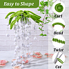 4M Plastic Beaded Trim Garland Strand AJEW-SC0032-02-3
