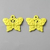 Baking Paint Alloy Pendants FIND-TAC0011-82H-2