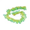 Natural Dyed Quartz Pointed Beads Strands G-G791-12-3
