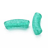 Transparent Crackle Acrylic Beads CACR-S009-001A-NM-3